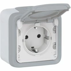 LEGRAND 069733 PLEXUS | Mechanikoberfläche 2P + TT Grau