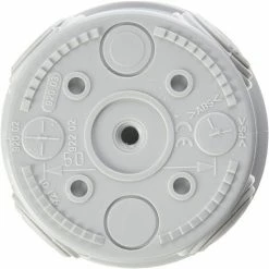 Runde Abzweigdose (Clip-System-Verschluss, Durchmesser: 70 Mm, Breite: 45 Mm), Grau - Legrand LEG94514. 2 Runde Abzweigdose (Clip-System-Verschluss, Durchmesser: 70 Mm, Breite: 45 Mm), Grau - Legrand LEG94514. -LEGRAND SHOP 59627891 3