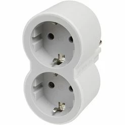 Kontaktadapter Für Legrand (Typ F, Kindersicher, 2P+E, CE), Farbe White - 2X Shuko 6 Kontaktadapter Für Legrand (Typ F, Kindersicher, 2P+E, CE), Farbe White - 2X Shuko -LEGRAND SHOP 59627893 3