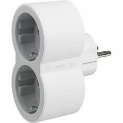 Kontaktadapter Für Legrand (Typ F, Kindersicher, 2P+E, CE), Farbe White - 2X Shuko 7 Kontaktadapter Für Legrand (Typ F, Kindersicher, 2P+E, CE), Farbe White - 2X Shuko -LEGRAND SHOP 59627893 4