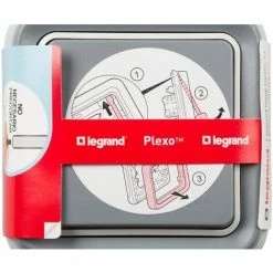 Wandschalter, Wasserdichter Aufputz-Taster Aus Der Serie Plexo, Schalter Für Den Außenbereich, Wasserdicht (IP55), Grau - Legrand, 191510 Plexo. -LEGRAND SHOP 59628315 4