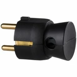 Alternative view of Steckdose Mit Beweglichem Drehkopf, 3680 W, 230 V, Schwarz - Legrand 050178 - Stecker 2P+T - 16A - Mobile Steckdosen Und Stecker.