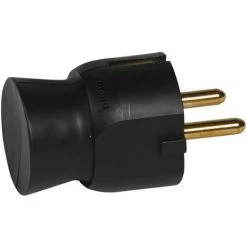 Steckdose Mit Beweglichem Drehkopf, 3680 W, 230 V, Schwarz - Legrand 050178 - Stecker 2P+T - 16A - Mobile Steckdosen Und Stecker. -LEGRAND SHOP 59628372 4