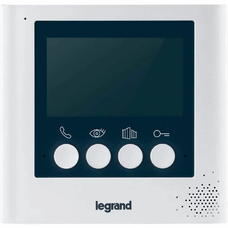 Zusätzlicher Videomonitor 369115 für das Video-Türsprechsystem von Legrand. 4,3"-Farbbildschirm, weiße Oberfläche. Zusätzlicher Videomonitor 369115 Für Das Video-Türsprechsystem Von Legrand. 4,3"-Farbbildschirm, Weiße Oberfläche. -LEGRAND SHOP 59628380 4