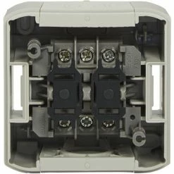 Feuchtraum-Aufputz-Doppelschalter Spritzwassergeschützt (IP44), Wandmontage - White Standard - Legrand 782381 Forix. -LEGRAND SHOP 59628427 3