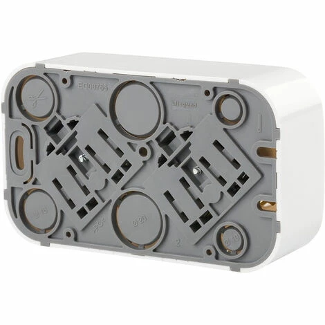 Steckdose 2 Steckdosen, Schuko, White - Legrand 1 Wall. 2 Steckdose 2 Steckdosen, Schuko, White - Legrand 1 Wall. – Bild 2