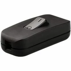 Narrow Pass Schalter Für Lampe, 250 V, Schwarz - Legrand 040194E.