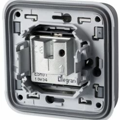 TV-Steckdose, TV-Antennensteckdose Für Unterputzmontage, Serie 'Plexo', Grau, Wasserdicht (IP55) - Legrand, 191516 Plexo. -LEGRAND SHOP 59628963 5