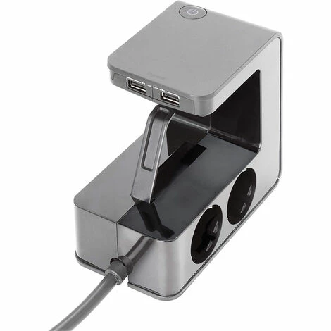 1,5 M Anschlusskabel, - Legrand, 4er Steckdosenleiste (3680 W/16 A) Mit 2 USB-Ladeanschlüssen (5 V/3,4 A), 90° Drehbar, Mit Erhöhtem Berührungsschutz (Kindersicherheit), 694812. 4 1,5 M Anschlusskabel, - Legrand, 4er Steckdosenleiste (3680 W/16 A) Mit 2 USB-Ladeanschlüssen (5 V/3,4 A), 90° Drehbar, Mit Erhöhtem Berührungsschutz (Kindersicherheit), 694812. – Bild 4