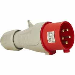 CEE-Stecker (6H, Schutzart IP44), 32 A, Rot, 1 - Legrand IK09.