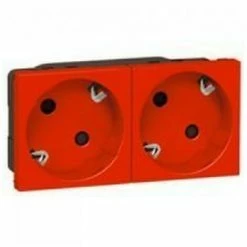 2x2P TT-Steckdose Mit Selektivem Shutter MOSAIC-II - LEGRAND