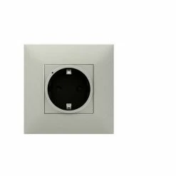 Sockel VALENA NEXT W/NETATMO 2P T Aluminium - LEGRAND