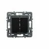 VALENA NEXT 1P 10AX Doppelschalter Dunkel - LEGRAND