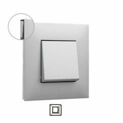 VALENA NEXT Abdeckplatte Mit 1 Aluminiumelementen - LEGRAND