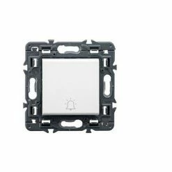 Klingeltaster VALENA NEXT 1P 6A Weiß - LEGRAND