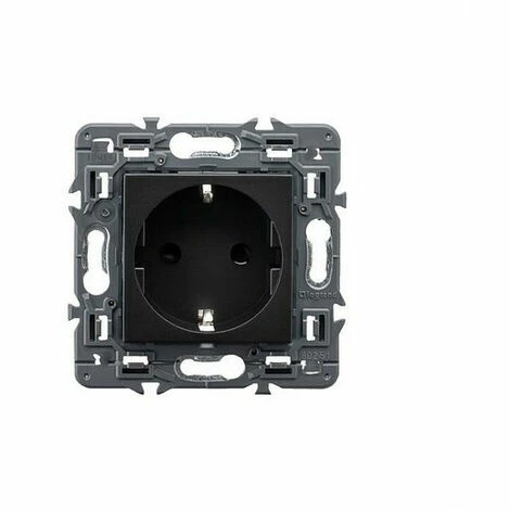 VALENA NEXT 2P T 16A Schraubsockel dunkel - LEGRAND VALENA NEXT 2P T 16A Schraubsockel Dunkel - LEGRAND -LEGRAND SHOP 60342882 1