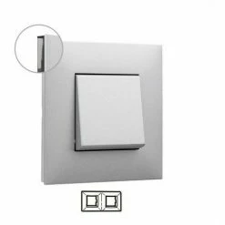 VALENA NEXT Abdeckplatte Mit 2 Aluminiumelementen - LEGRAND