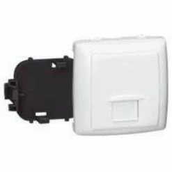 Kombi-Telefonsteckdose RJ45 ISDN 8 Kontakte Quadratisch OTEO - LEGRAND