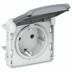 2P TT I/O Plexus Graue Buchse - LEGRAND