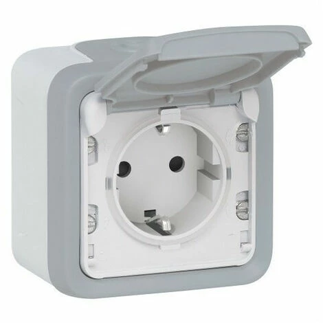 2P TT Plexus Grauer Oberflächenmechanismus - LEGRAND 1 2P TT Plexus Grauer Oberflächenmechanismus - LEGRAND