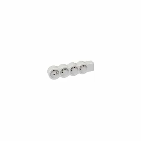 LEGRAND 049497 - EXTRAFLACHES VERLÄNGERUNGSKABEL MIT MEHREREN STECKDOSEN MIT 4 STECKDOSEN MIT SCHUTZKABEL - WEISS UND HELLGRAU 1 LEGRAND 049497 - EXTRAFLACHES VERLÄNGERUNGSKABEL MIT MEHREREN STECKDOSEN MIT 4 STECKDOSEN MIT SCHUTZKABEL - WEISS UND HELLGRAU
