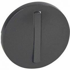 LEGRAND 065201 TROIT C LIANE ZIERLEISTE FÜR SCHALTER, WEICHER DRUCKKNOPF, GRAPHIT-FINISH