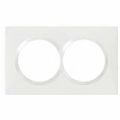 LEGRAND DOOXIE SQUARE E SP CIAL PLATTE 2 POSITIONEN MIT 57MM ABSTAND WEISS LEG600807