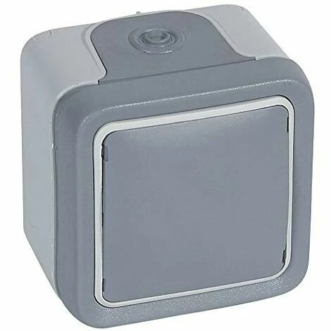 KABELAUSLASS LEGRAND PLEXO KOMPLETTE OBERFLÄCHE GRAU MIT KABELSCHELLE LEG069745 1 KABELAUSLASS LEGRAND PLEXO KOMPLETTE OBERFLÄCHE GRAU MIT KABELSCHELLE LEG069745