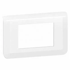 MOSAIK-ABSCHLUSSPLATTE FÜR 3 WEISSE MODULE LEGRAND LEG078803L
