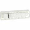 LEGRAND MOSAIC 080284 KASTEN FÜR OBERFLÄCHENMONTAGE 4 X 2 HORIZONTALE MODULE WEISS