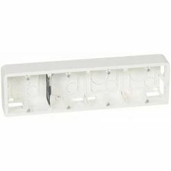 LEGRAND MOSAIC 080284 KASTEN FÜR OBERFLÄCHENMONTAGE 4 X 2 HORIZONTALE MODULE WEISS