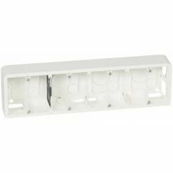 LEGRAND MOSAIC 080284 KASTEN FÜR OBERFLÄCHENMONTAGE 4 X 2 HORIZONTALE MODULE WEISS -LEGRAND SHOP 60946878 3