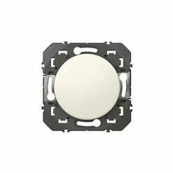 LEGRAND DOOXIE EINZELDRUCKKNOPF MIT LICHT- UND KLINGELKENNZEICHNUNG 6A 250V WEISS LEG600018