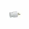LEGRAND LEG50416 2P+E 16 A KUNSTSTOFFSTECKER SEITLICHER AUSGANG WEISS
