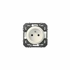 LEGRAND 600328 STECKDOSE EASYR NO 2P+E KURZE TIEFE DOOXIE, 16A, WEISS