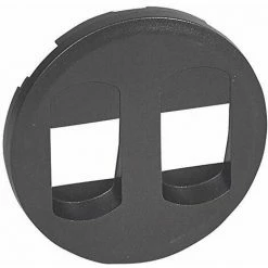 LEGRAND C LIANE TRIM ? DOPPELTE LAUTSPRECHERBUCHSE ? GRAPHIT LEG067814