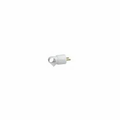 LEGRAND LEG50420 2P+E 16 A KUNSTSTOFFSTECKER MIT WEISSEN RINGEN