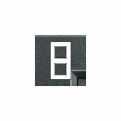 LEGRAND BTICINO LIVINGLIGHT LNA4802 M2AR? LL-PLACA 2 X 2 M ANTHRAZIT