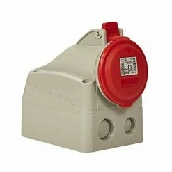 LEGRAND LEG555159 AUFPUTZSTECKDOSE P17 3 P LES 380/415 V 32 A IP 44