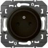LEGRAND LEG95277 RENO COMPO SOCKET DOOXIE EASYR NO 2P+E KURZE TIEFE 16A SCHWARZ