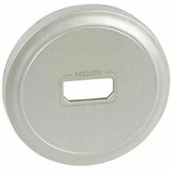 LEGRAND 068516 C LIANE ZIERLEISTE FÜR HDMI AUDIO- UND VIDEOBUCHSE, TITAN-FINISH