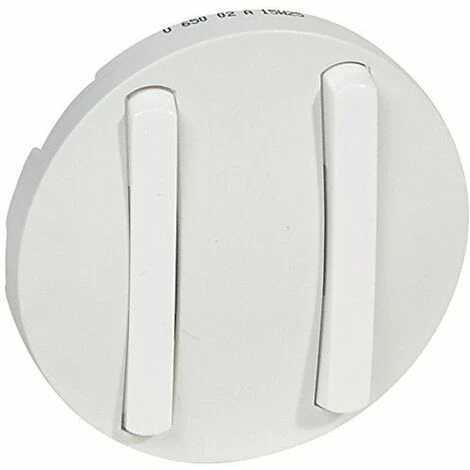 LEGRAND 065002 C LIANE TROIT ZIERLEISTE FÜR DOPPELSCHALTER, 2 WEGE ODER DRUCKTASTER, WEISS LEGRAND 065002 C LIANE TROIT ZIERLEISTE FÜR DOPPELSCHALTER, 2 WEGE ODER DRUCKTASTER, WEISS -LEGRAND SHOP 60949102 1