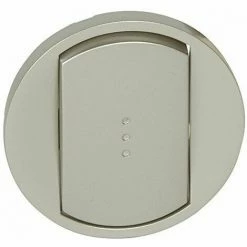 LEGRAND 068303 GROSSE C LIANE ZIERLEISTE FÜR ALLE STANDARD-LICHTSTEUERUNGEN, TITAN-FINISH, 10ER-SET