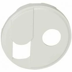 LEGRAND 068239 C LIANE ZIERLEISTE FÜR TL-TELEFON RJ45 UND EINZEL-TV-BUCHSE, WEISS, 10ER-SET