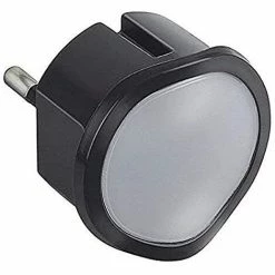 NACHTLICHT TASCHENLAMPE MIT BATTERIE - HOHE HELLIGKEIT LED - SCHWARZ - LEGRAND LEG050679