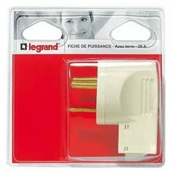 M-STECKER WINKEL 2P+E 20A LEGRAND LEG090113