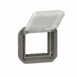WASSERDICHTER ADAPTER PLEXO IP55 FÜR MOSAIKFUNKTION - ANTHRAZIT-FINISH TRANSPARENTER ROLLLADEN LEGRAND LEG069880L