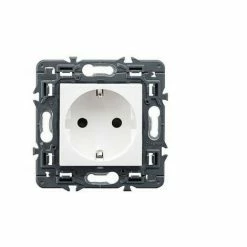 Basis VALENA NEXT 2P T 16A Weiße Schraube - LEGRAND