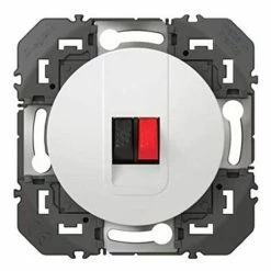 LEGRAND 600381 DOOXIE-EINZELLAUTSPRECHER-STECKER, WEISS