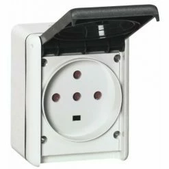 LEGRAND LEG69870 PLEXO BUCHSE BUCHSE MIT ERDEINBAU WEISS